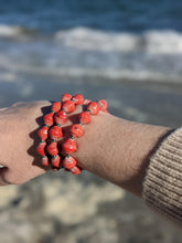 Lade das Bild in den Galerie-Viewer, Kurze Halskette mit Papierperlen "Banda" - Auch für Kinder geeignet