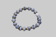 Load image into Gallery viewer, *New* African children's bracelet made of fine, round paper beads "Mitsou Children"