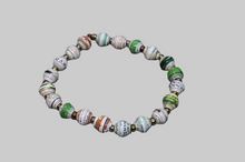 Load image into Gallery viewer, *New* African children's bracelet made of fine, round paper beads "Mitsou Children"