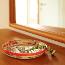 Load image into Gallery viewer, Small decorative tray made of recycled paper "Kampala S"
