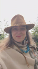 Load and play video in Gallery viewer, Elegant necklace with paper beads &quot;Jarara&quot;
