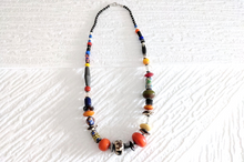 Load image into Gallery viewer, Colorful glass pearl necklace &quot;Maiduguri&quot;
