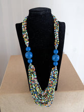 Lade das Bild in den Galerie-Viewer, Opulente Halskette aus afrikanisches Glasperlen für Frauen
