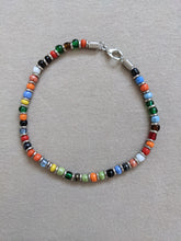 Load image into Gallery viewer, Fine glass bead bracelet &quot;Murano&quot; with clasp - also for children
