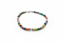 Lade das Bild in den Galerie-Viewer, Glasperlenarmband Bunt Murano von Pearls of Africa im SALE
