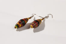 Load image into Gallery viewer, Paper pearl earrings &quot;Happy Lupita&quot;
