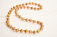 Load image into Gallery viewer, Long necklace with paper beads &quot;Acholi Coco&quot;
