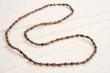 Load image into Gallery viewer, Long, fine chain with paper beads &quot;Acholi Malaika&quot;
