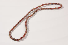 Load image into Gallery viewer, Short, fine necklace with paper beads &quot;La Petite Malaika&quot;
