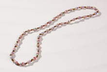 Load image into Gallery viewer, Short, fine necklace with paper beads &quot;La Petite Malaika&quot;
