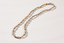 Load image into Gallery viewer, Short, fine necklace with paper beads &quot;La Petite Malaika&quot;
