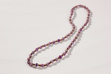 Load image into Gallery viewer, Short, fine necklace with paper beads &quot;La Petite Malaika&quot;
