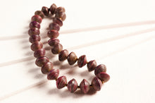 Load image into Gallery viewer, Short necklace with paper beads &quot;Mara&quot;
