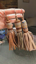 Load and play video in Gallery viewer, *New* African Maasai decoration/key ring Namibia
